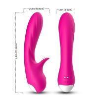 Pembe Klitoris ve G Nokta Uyarıcı Su Geçirmez Vibratör