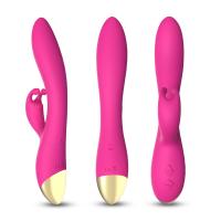 Pembe Klitoris ve G Spot Uyarıcı Rabbit Vibratör 