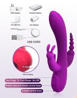 Turbo Vibe Şarjlı Klitoris Anal Vajinal Uyarıcı  Rabbit Vibratör