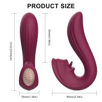 Kiss G Spot ve Klitoris Uyarıcı Dil Vibratör