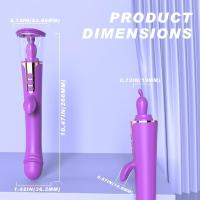 Klitoris ve G-Spot Uyarıcı Emiş Güçlü Dil Simülasyon Rabbit Vibratör