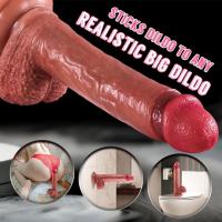 New Master Perfection Dildo Ultra Yumuşak Dokulu Çift Katmanlı Damarlı Realistik Dildo Penis