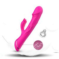 Pembe Şarjlı Çift Motorlu G Nokta ve Klitoris Uyarıcı Rabbit Yapay Penis Vibratör