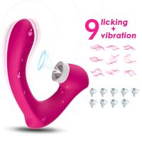 Şarjlı Güçlü Titreşimli G Nokta ve Klitoris Uyarıcı Dil Hareketli Vibratör