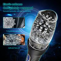 Şarjlı İleri Geri Hareketli Teleskopik Hareketli Güçlü Titreşim özellikli Lüx Otomatik Yapay Vajina Mastürbatör