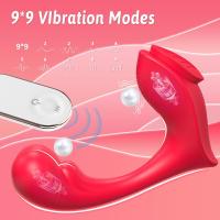 Şarjlı Kablosuz Kumandalı Gizlice Giyilebilir Manyetik Klipsli G Nokta ve Klitoris Uyarıcı Vibratör