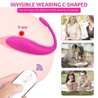 Şarjlı Kablosuz Kumandalı Tutma Halkalı G Nokta ve Klitoris Uyarıcı Giyilebilir Mini Vibratör