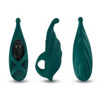 Şarjlı Su Geçirmez G Nokta ve Klitoris Uyarıcı Parmağa Takılabilir Mini Vibratör