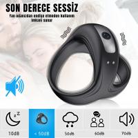 Şarjlı Su Geçirmez Klitoris Uyarıcı Titreşimli Testis ve Penis Yüzüğü