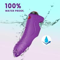 Mor Şarjlı G Nokta ve Klitoris Uyarıcı Parmağa Takılabilir Mini Vibratör