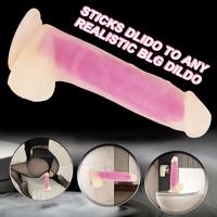 Karanlıkta Parlayan Dildo Ultra Realistik Yapay Penis Vibrator Pembe