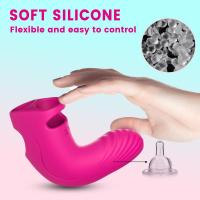 Pembe Şarjlı G Nokta ve Klitoris Uyarıcı Parmağa Takılabilir Mini Vibratör