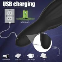 Şarjlı Ereksiyon Eğitim Vibratörü Güçlü Titreşimli Penis Başı Masaj Aleti Otomatik Masturbatör