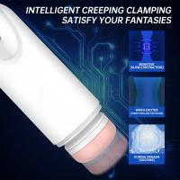 Şarjlı İleri Geri Hareketli Ses Ve Emiş Özellikli Titreşimli Teknolojik Otomatik Yapay Vajina Mastürbatör