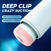 Şarjlı İleri Geri Hareketli Ses Ve Emiş Özellikli Titreşimli Teknolojik Otomatik Yapay Vajina Mastürbatör