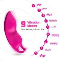 Telefon Kontrollü Manyetik Klipsli Sessiz Giyilebilir Klitoris Uyarıcı Mini Vibratör