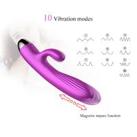 Şarjlı Akıllı Isıtmalı ve Manyetik İleri Geri Hareketli Güçlü Titreşimli G-Spot ve Klitoris Uyarıcı Vibrator