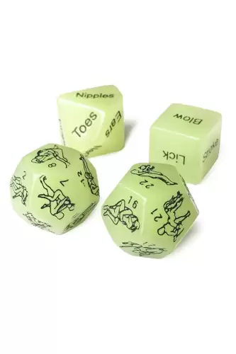 4 Adet Fosforlu Kamasutra Fantazi Ve Pozisyon Zarları